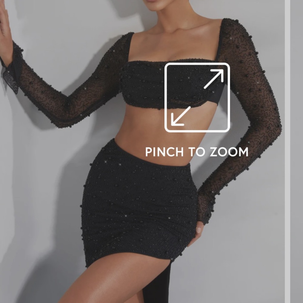 COPY - Oh Polly dressy black top!